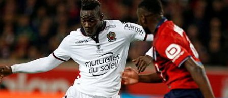 OGC Nice a învins-o pe OSC Lille în campionatul Franţei | Balotelli a marcat de două ori